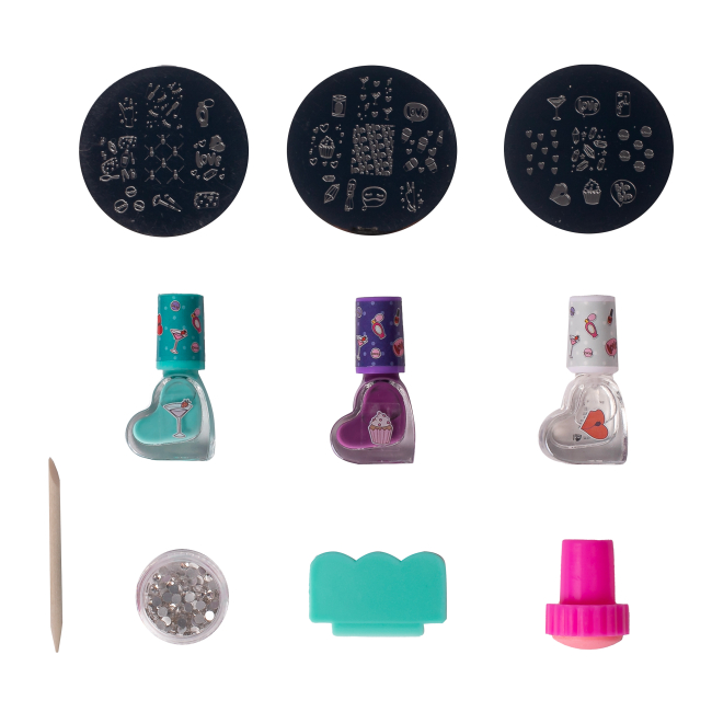 Косметика - Набор Create It! Для декорирования ногтей со штампами (84503)#2