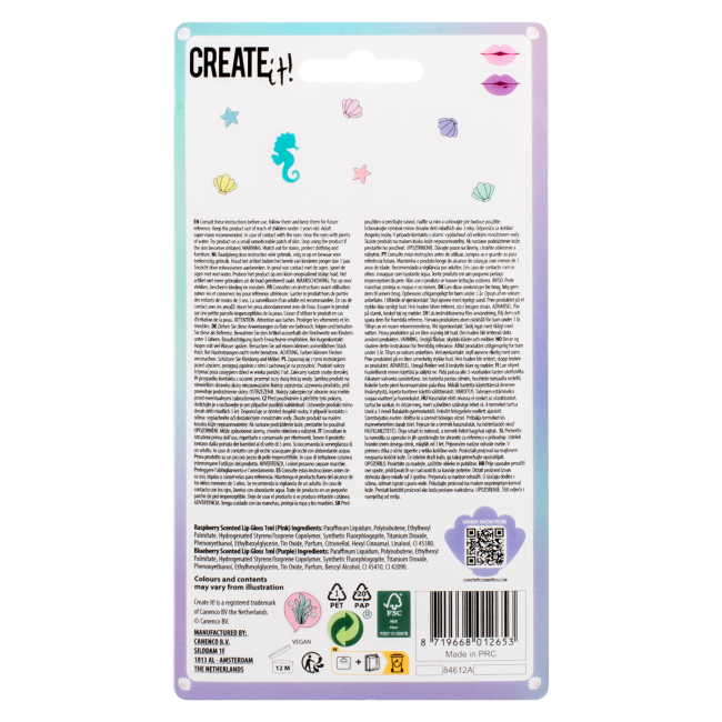 Косметика - Набор блесков для губ Create it! Mermaid в ассортименте (84612)#5