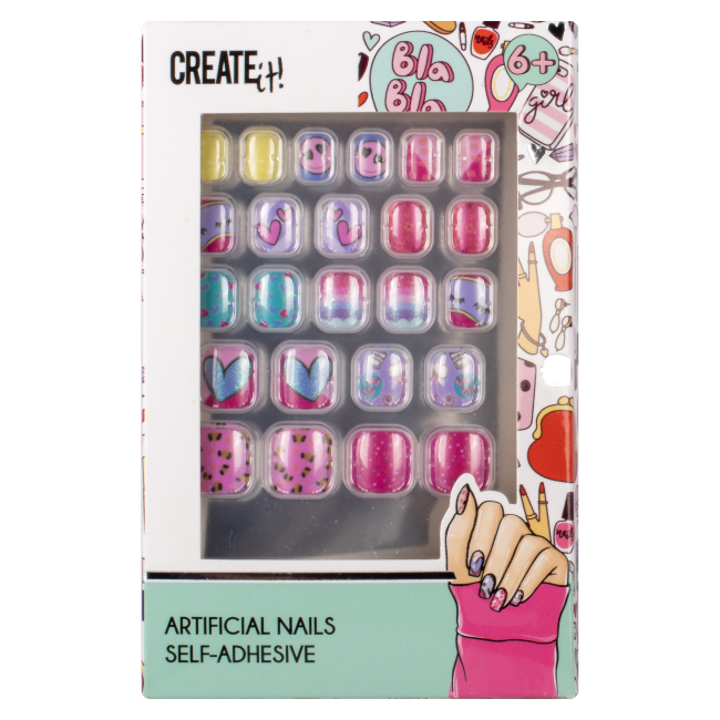 Косметика - Набор накладных ногтей Create It! в ассортименте (84534)#3