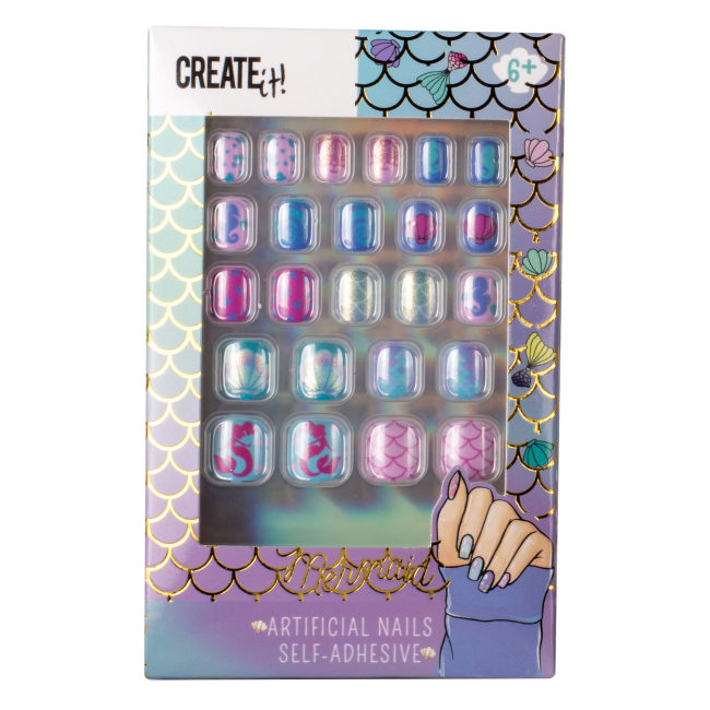 Косметика - Набор накладных ногтей Create It! в ассортименте (84609)#2