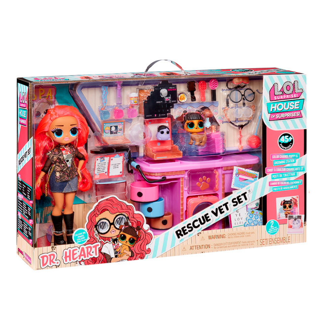Ляльки - Ігровий набір LOL Surprise OMG I am Ветклініка (591559)#7
