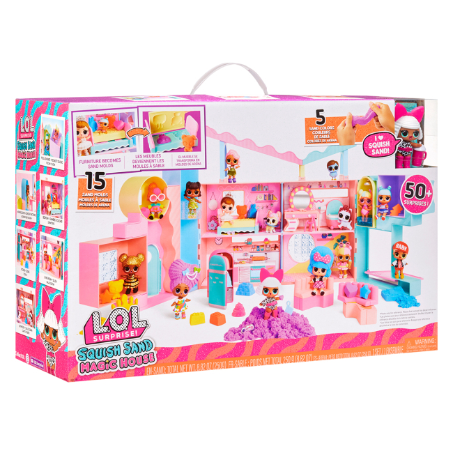 Мебель и домики - Игровой набор LOL Surprise Squish Sand Волшебный дом (593218)#6