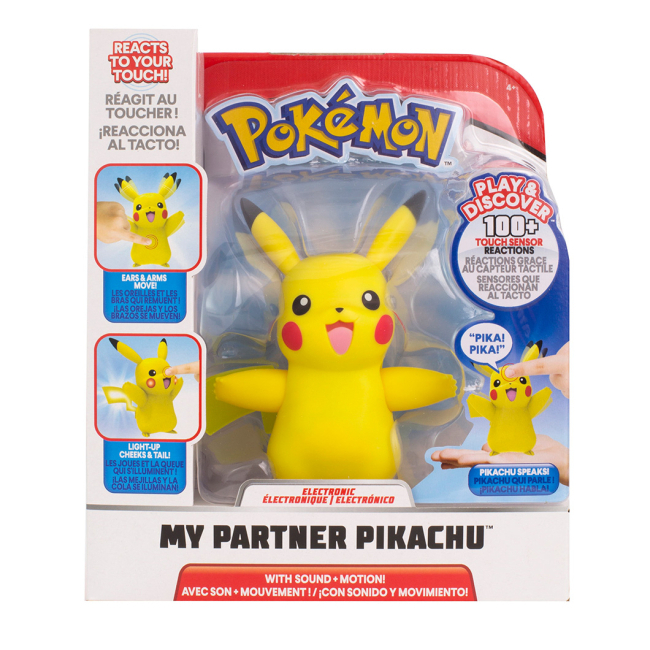 Фигурки персонажей - Интерактивная игрушка Pokemon Мой друг Пикачу (97759)#2