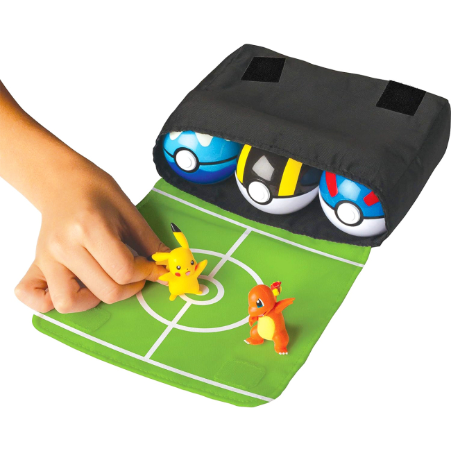 Фигурки персонажей - Игровой набор Pokemon W4 Снаряжение тренера Пикачу (PKW3156)#6