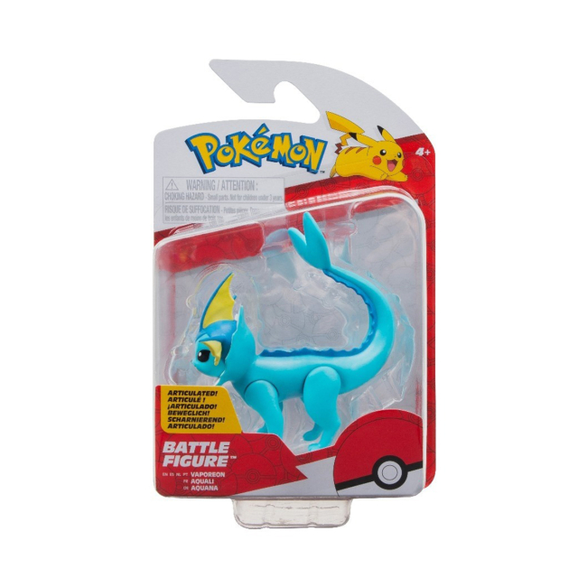 Фігурки персонажів - Ігрова фігурка Pokemon W15 Вапореон (PKW3578)#3
