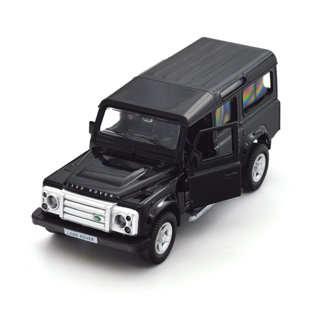 Автомоделі - Автомодель TechnoDrive Land Rover Defender 110 чорний (250341U)#4
