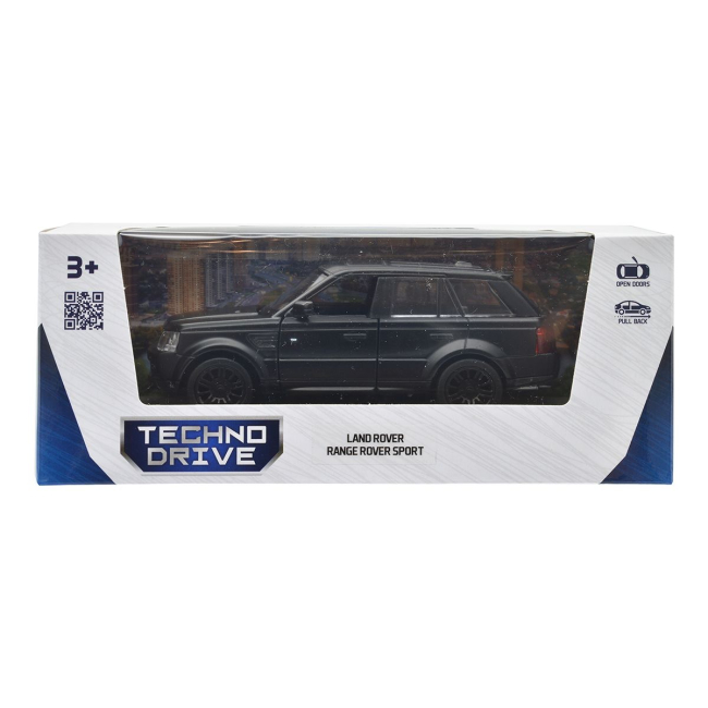 Автомоделі - Автомодель TechnoDrive Land Rover Range Rover Sport чорний (250342U)#5