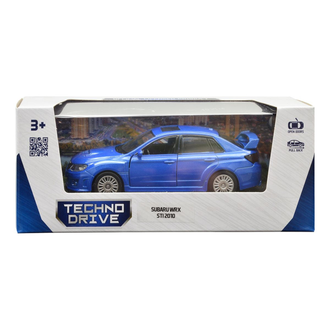 Автомоделі - Автомодель TechnoDrive Subaru WRX STI синій (250334U)#5