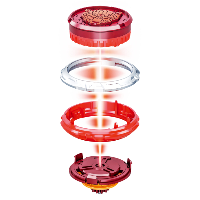 Волчки и боевые арены - Волчок Infinity Nado VI Starter pack Blazing war bear (EU654112)#7