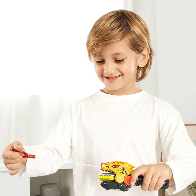 Дзиги та бойові арени - Дзиґа Infinity Nado VI Starter pack Lighting leopard (EU654114)#7