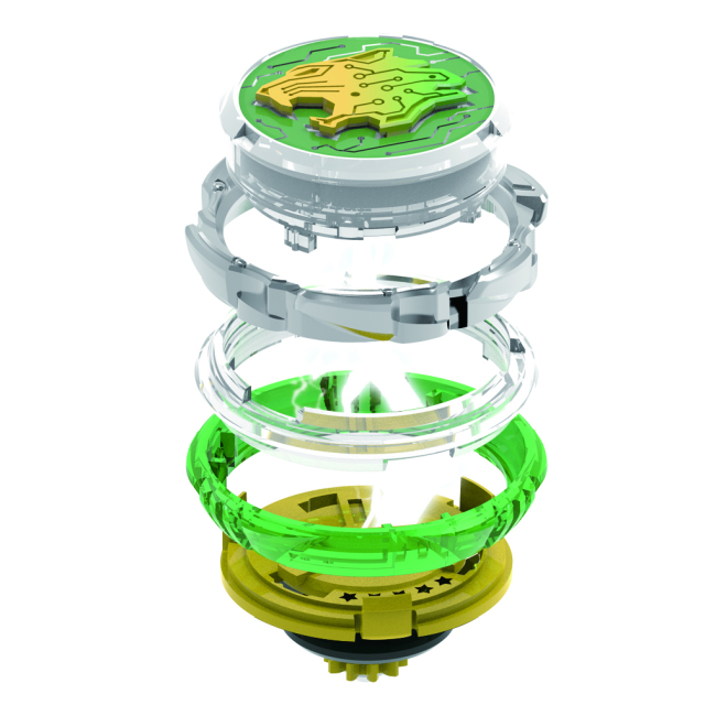 Дзиги та бойові арени - Дзиґа Infinity Nado VI Standard pack Lighting leopard (EU654124)#8