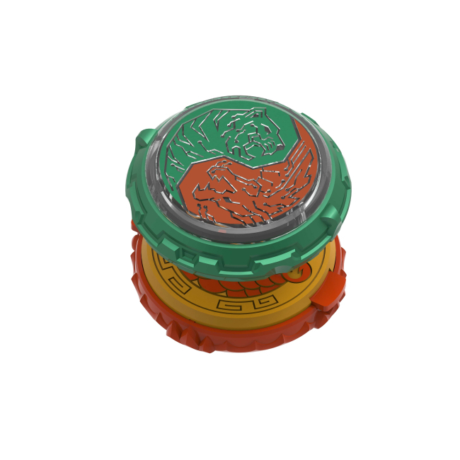 Волчки и боевые арены - Волчок Infinity Nado VI Split series flaming wind Dragon tiger (EU654145)#4