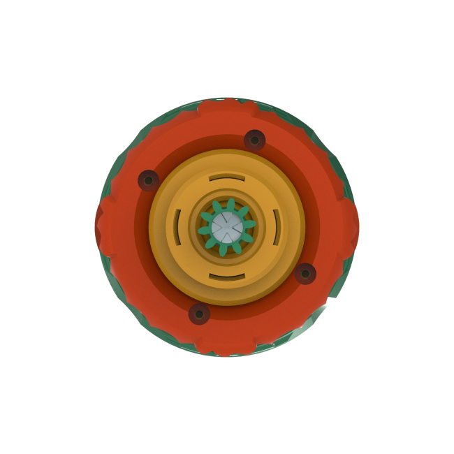 Волчки и боевые арены - Волчок Infinity Nado VI Split series flaming wind Dragon tiger (EU654145)#6