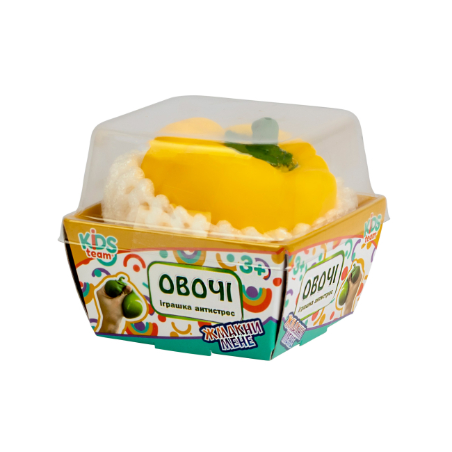 Антистрес іграшки - Фігурка-антистрес Kids Team Перець жовтий (CKS-10705/1)#2