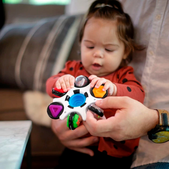 Игрушки для малышей - Развивающая игрушка Baby Einstein Curiosity clutch (12491)#3