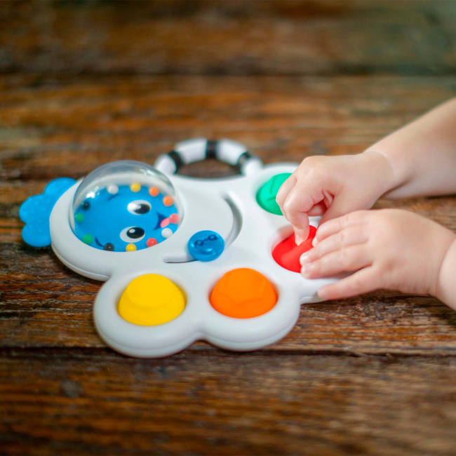 Брязкальця, прорізувачі - Брязкальце Baby Einstein Opus's shape pops (12684)#3