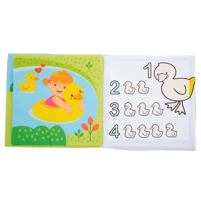 Развивающие игрушки - Мягкая книга Chicco Времена года (10631.00)#3