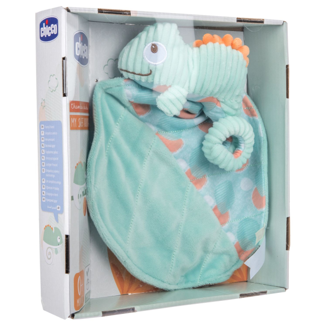 Розвивальні іграшки - Іграшка-комфортер Chicco Хамелеон (11045.00)#2