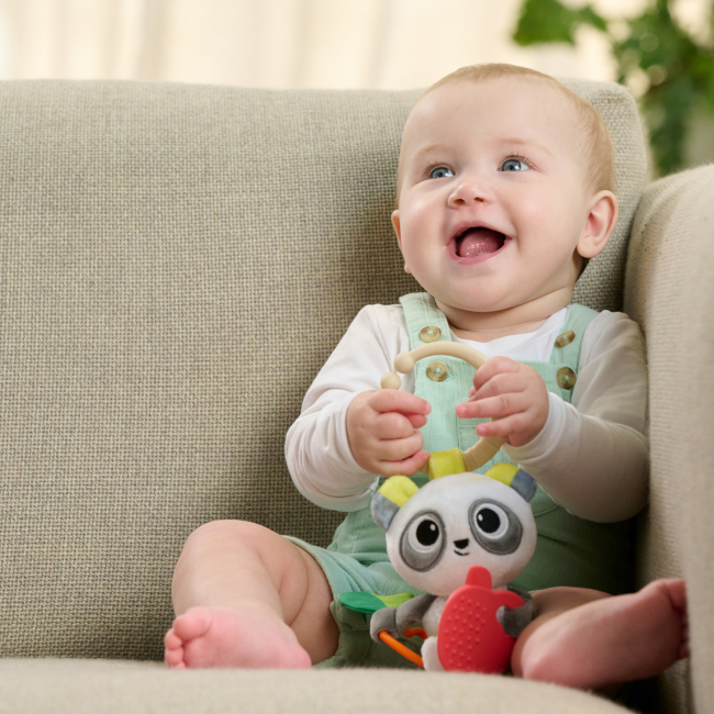 Подвески, мобили - Подвеска-погремушка Chicco Панда (11566.00)#3