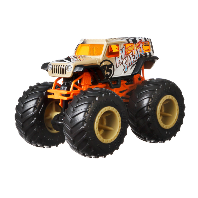 Автомодели - Набор автомоделей Hot Wheels Monster Trucks HW Safari vs Wild Streak (FYJ64/HNX26)#2