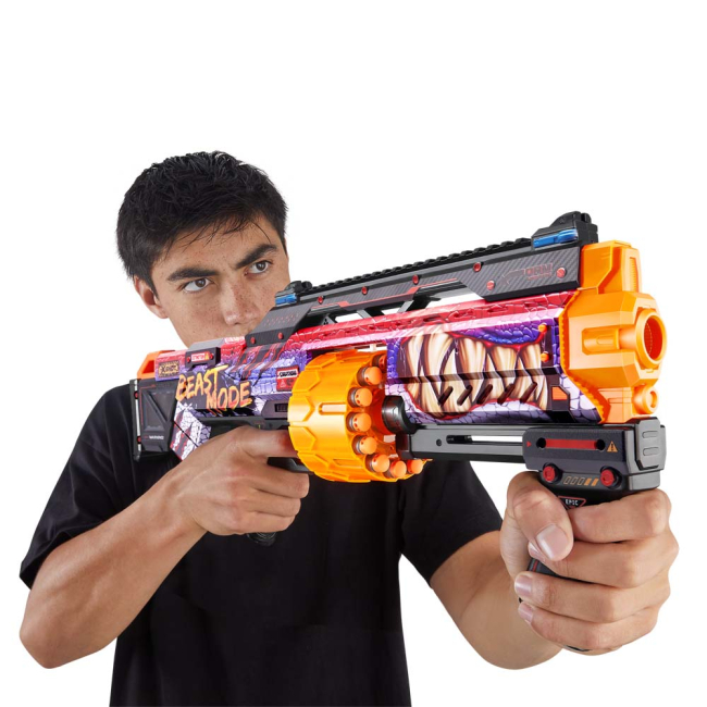 Помповое оружие - Скорострельный бластер X-Shot Skins Last Stand Beast Out (36518J)#4