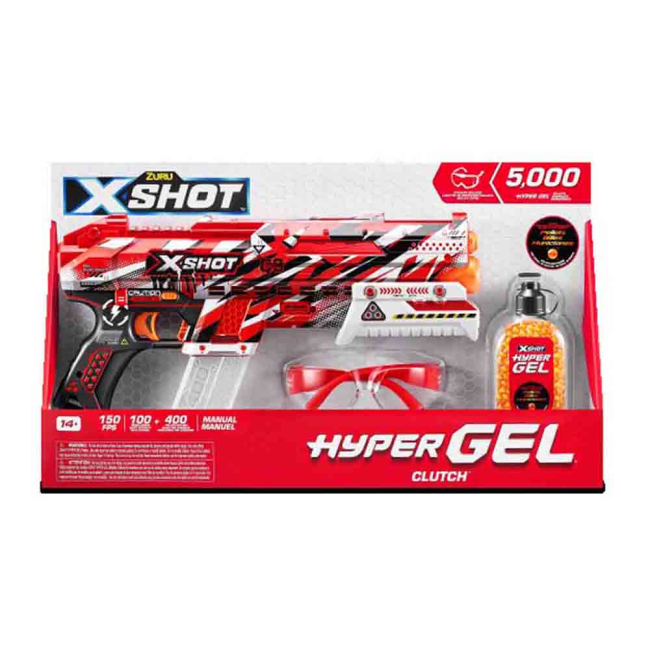Стрілецька зброя - Швидкострільний бластер X-Shot Hyper gel small (36622R)#2