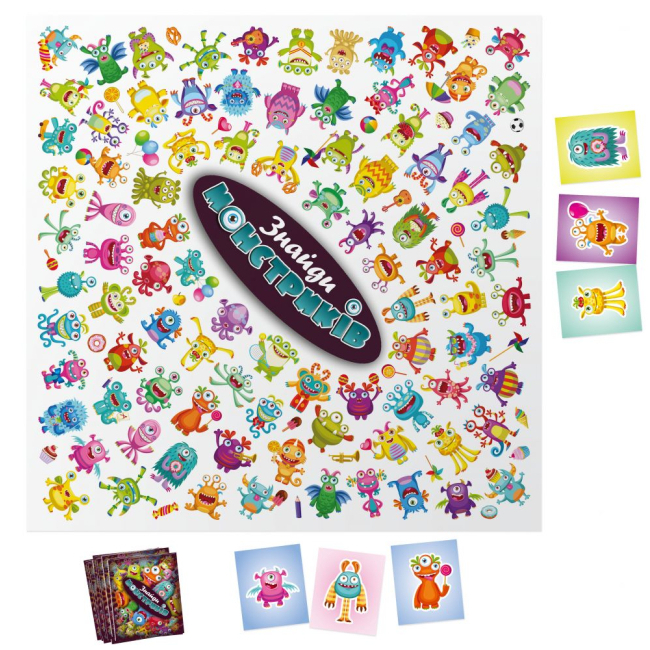 Настольные игры - Настольная игра DGT-Games Найди монстриков (2236_C)#3