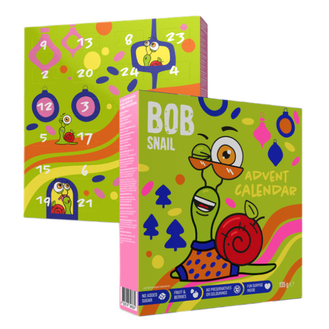 Сладости - Адвент-календарь Bob Snail с игрушками (4820219347040)#2