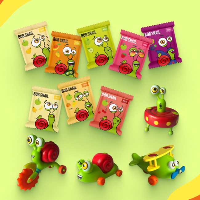 Сладости - Адвент-календарь Bob Snail с игрушками (4820219347040)#3