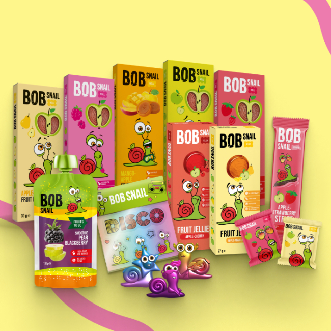 Солодощі - ​Набір-сюрприз Bob Snail Різдвяний бокс з іграшкою та грою (4820219347057)#2