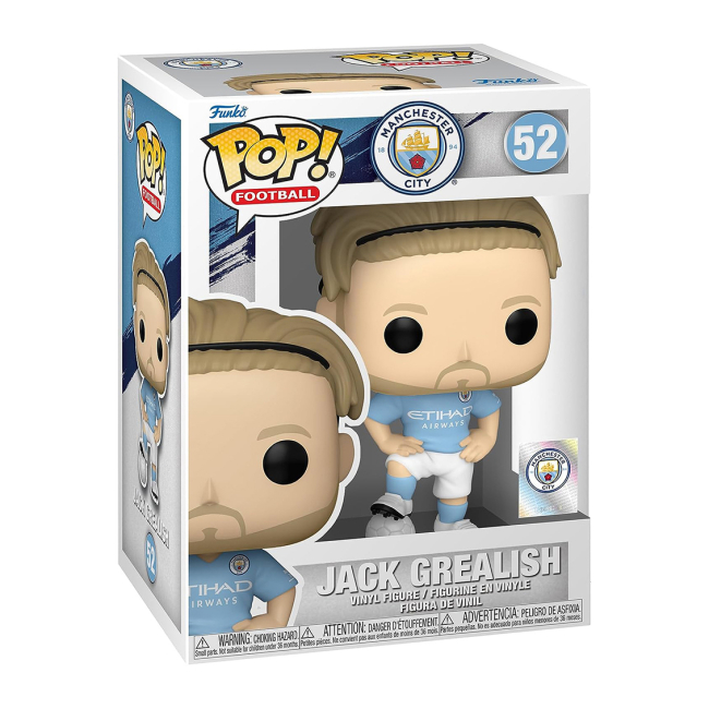 Фігурки персонажів - Фігурка Funko Pор Football Манчестер сіті Джек Гріліш (67395)#2