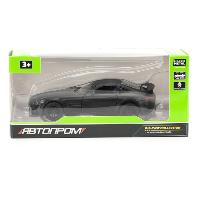 Автомоделі - Автомодель Автопром Спорткар чорний (AP74108/3)#3