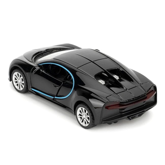 Автомодели - Автомодель Автопром Bugatti Chiron черный (AP74127/1)#2