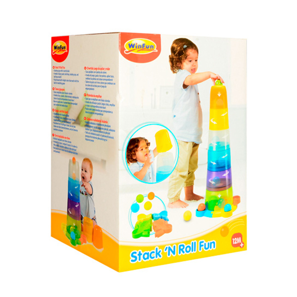 Развивающие игрушки - Пирамидка WinFun Stark'n roll fun (0737-NI)#2