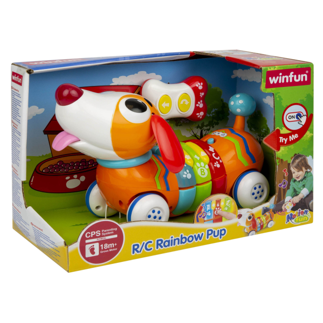 Розвивальні іграшки - Музична іграшка WinFun Собака на дистанційному керуванні (1142-01)#3