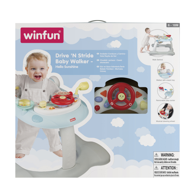 Ходунки - Ходунки WinFun блакитно-сірі 2 в 1 (805301-NL)#2