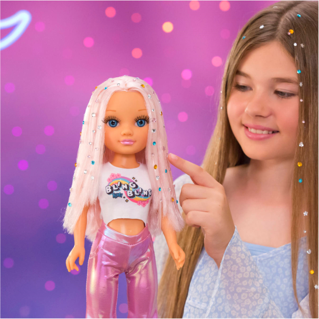 Ляльки - Лялька Nancy Ненсі з набором для декорації волосся (NAC45000)#7