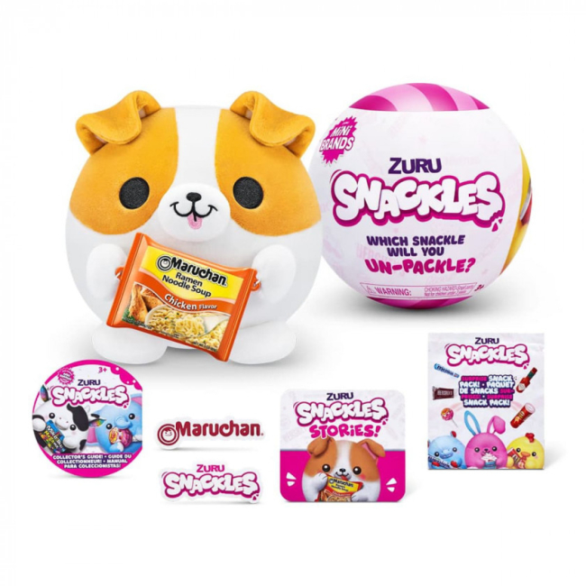 Мягкие животные - Мягкая игрушка Snackle-J Mini Brands 11 см (77510J)#2