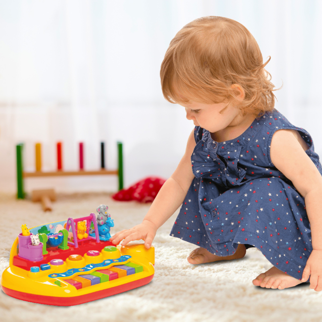 Розвивальні іграшки - Піаніно Kiddi Smart Звірята на гойдалці (063412)#6