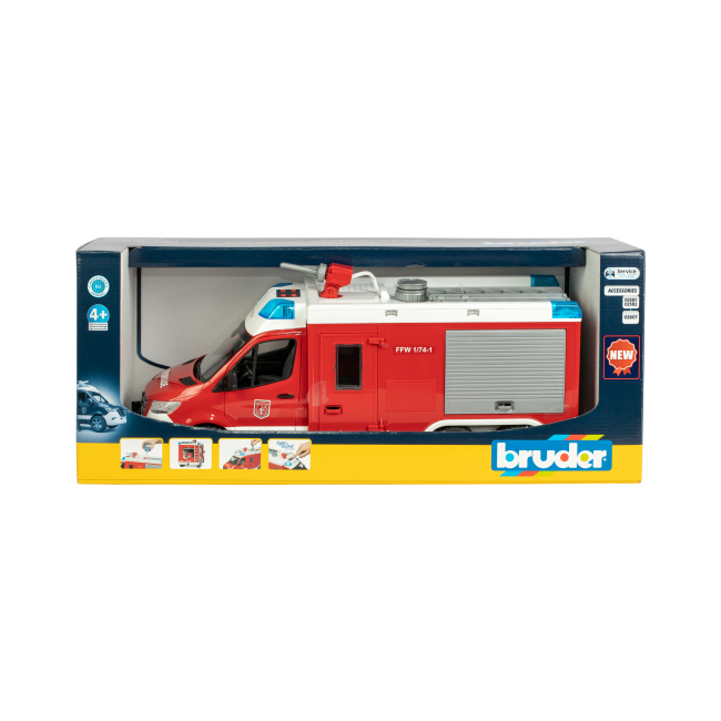 Транспорт и спецтехника - Пожарный автомобиль Bruder MB Sprinter (02680)#5