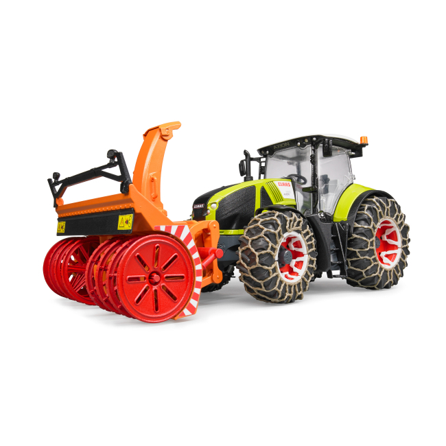 Транспорт и спецтехника - Трактор Bruder Claas Axion 950 для уборки снега (03017)#2