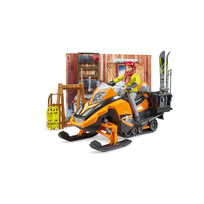 Фигурки человечков - Игровой набор Bruder Лыжная станция (63102)#5