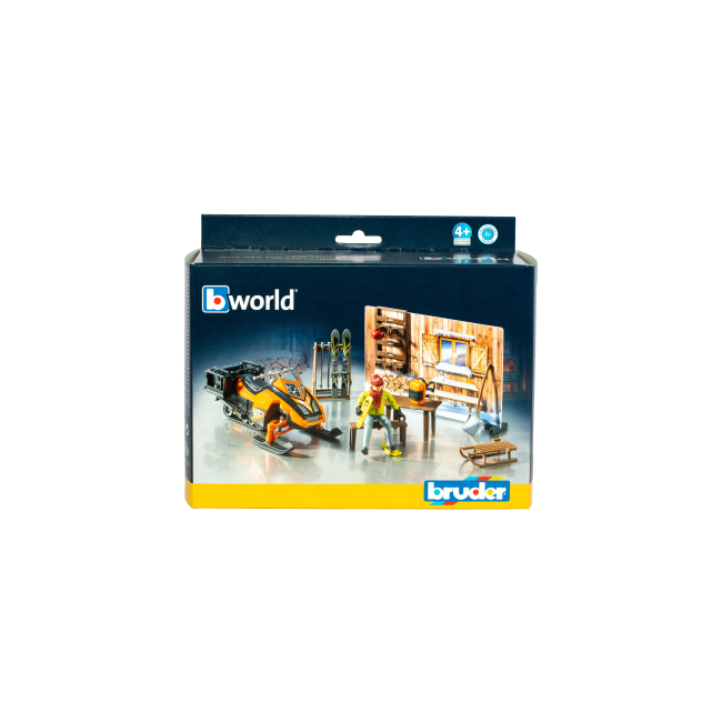 Фигурки человечков - Игровой набор Bruder Лыжная станция (63102)#6