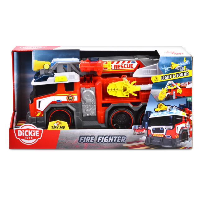 Транспорт и спецтехника - Пожарная машина Dickie Toys Борец с огнем (3307000)#4