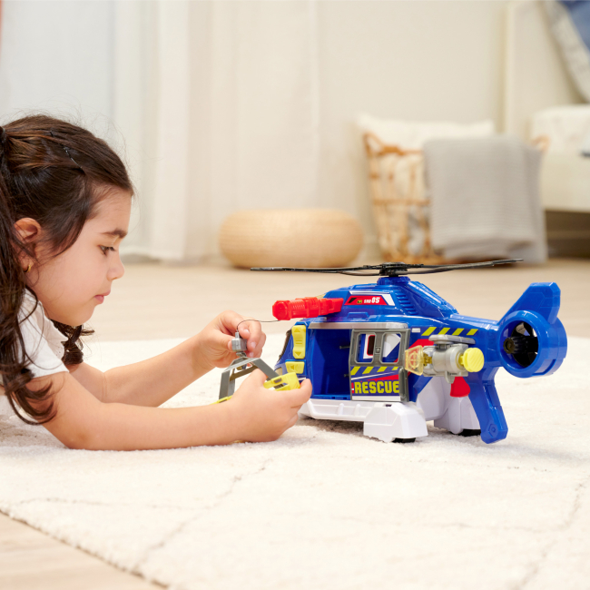 Транспорт і спецтехніка - Гелікоптер Dickie Toys Служба порятунку (3307002)#4