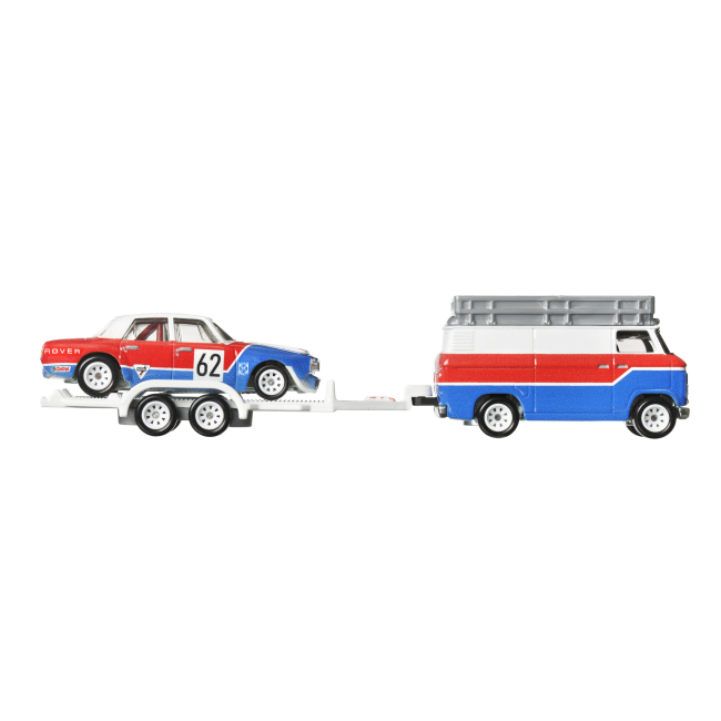 Транспорт і спецтехніка - Ігровий набір Hot Wheels Car culture 70 Rover P6 Group 2 та транспортер HW Rally Hauler (FLF56/HKF45)#5