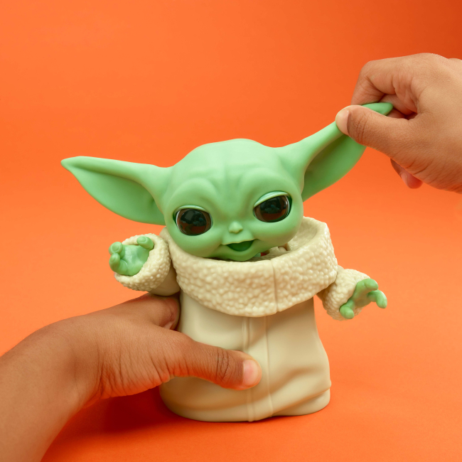 Фігурки персонажів - Ігрова фігурка ​Star Wars Мандалорець Mixin moods Ґроґу 12 см (F6864)#4