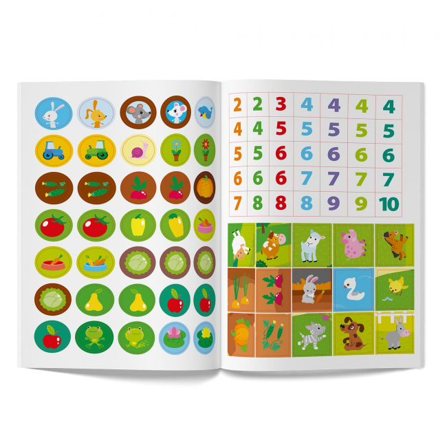 Розмальовки та актівітібуки (2-6 років) - Книжка «Activity book Весела ферма» (9786175474167)#6