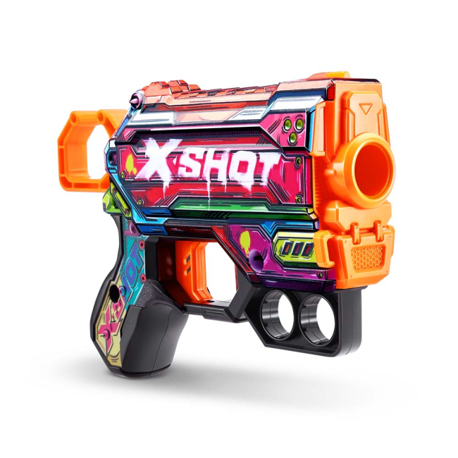Помповое оружие - Скорострельный бластер X-Shot Skins Menace Mercenary (36515P)#2