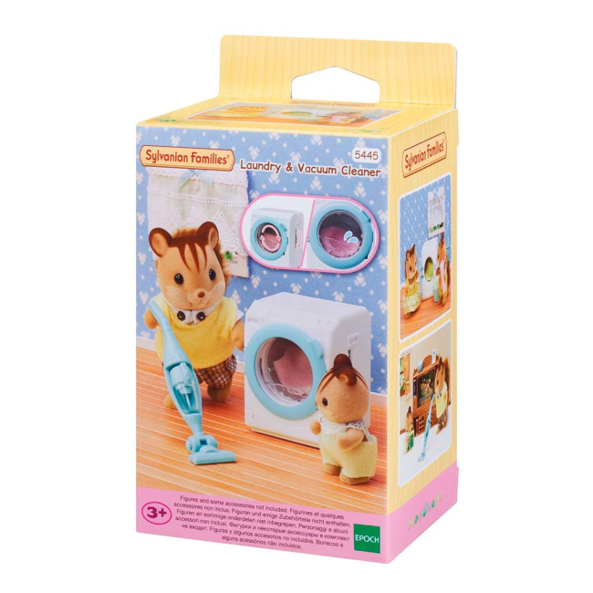 Аксессуары для фигурок - Игровой набор Sylvanian Families Стиральная машина и пылесос (5445)#3